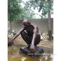 Life Size Bronze Nude Man Statue For Sale